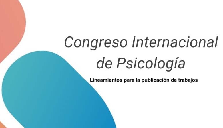 Lineamientos para la publicación de trabajos en el libro del Congreso «Salud mental y derechos humanos» 2022